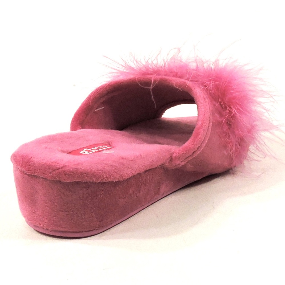 EZ-STEP PINK SOFT & COMFORT HOME FASHION SLIPPERS - Picture 6 of 7